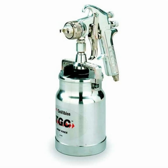 Devilbiss Suction Feed Spray Gun,0.070In/1.8mm JGA-654