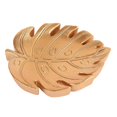 thumbnail image 1 of Bandeja Decorativa de Resina Adornada para Joyería jinwen Organizador de Maquillaje Monstera de Oro, 1 of 5