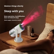 Star Projector Humidifier, 2-in-1 Nebula Night Lights and Cool Mist Machines, Portable Swivel Head for Galaxy Effect and Air Moistures, USB Powered for Bedside Meditations and Relaxation