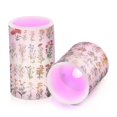 thumbnail image 7 of Yayeee Flameless Candles with Remote Flickering Battery Operated Multi Color Changing, Beige Wildflowers, 7 of 7