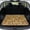 Sunflower Leopard Print, variant on XYZCANDO Cherry Daisy Car Trunk Mat 29" x 39", All-Weather Polyester Cargo Liner with Non-Slip Backing, Easy-Clean Stitched Edge Protector for SUVs, Sedans and Trucks