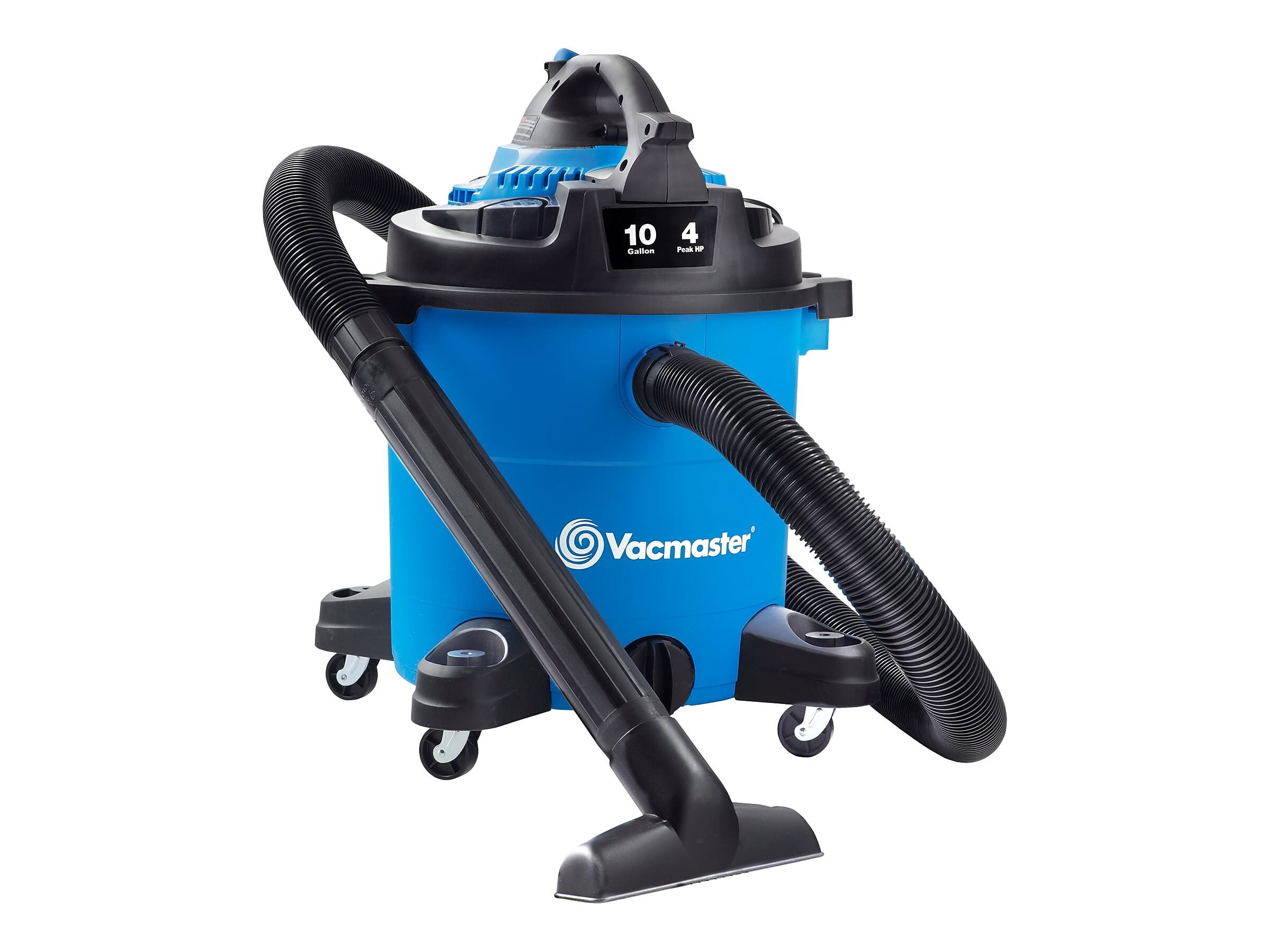 Vacmaster 10 Gallon 4 HP Detachable Blower Wet/Dry Vacuum