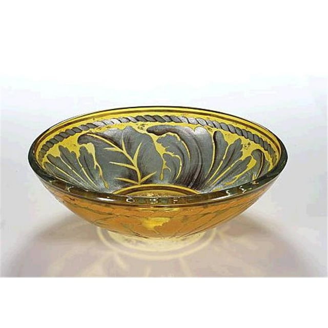 Legion Furniture ZA-83 Évier à Bol - Verge d'Or Jaune