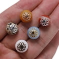 thumbnail image 4 of Raindrops 1000Pcs Golden Jewelry Findings Flower Bead Caps with Fine Workmanship for Decor, 4 of 4