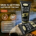 Black Absorbing Tearing Facial Mask Cleaning Pore Oil Control Apply