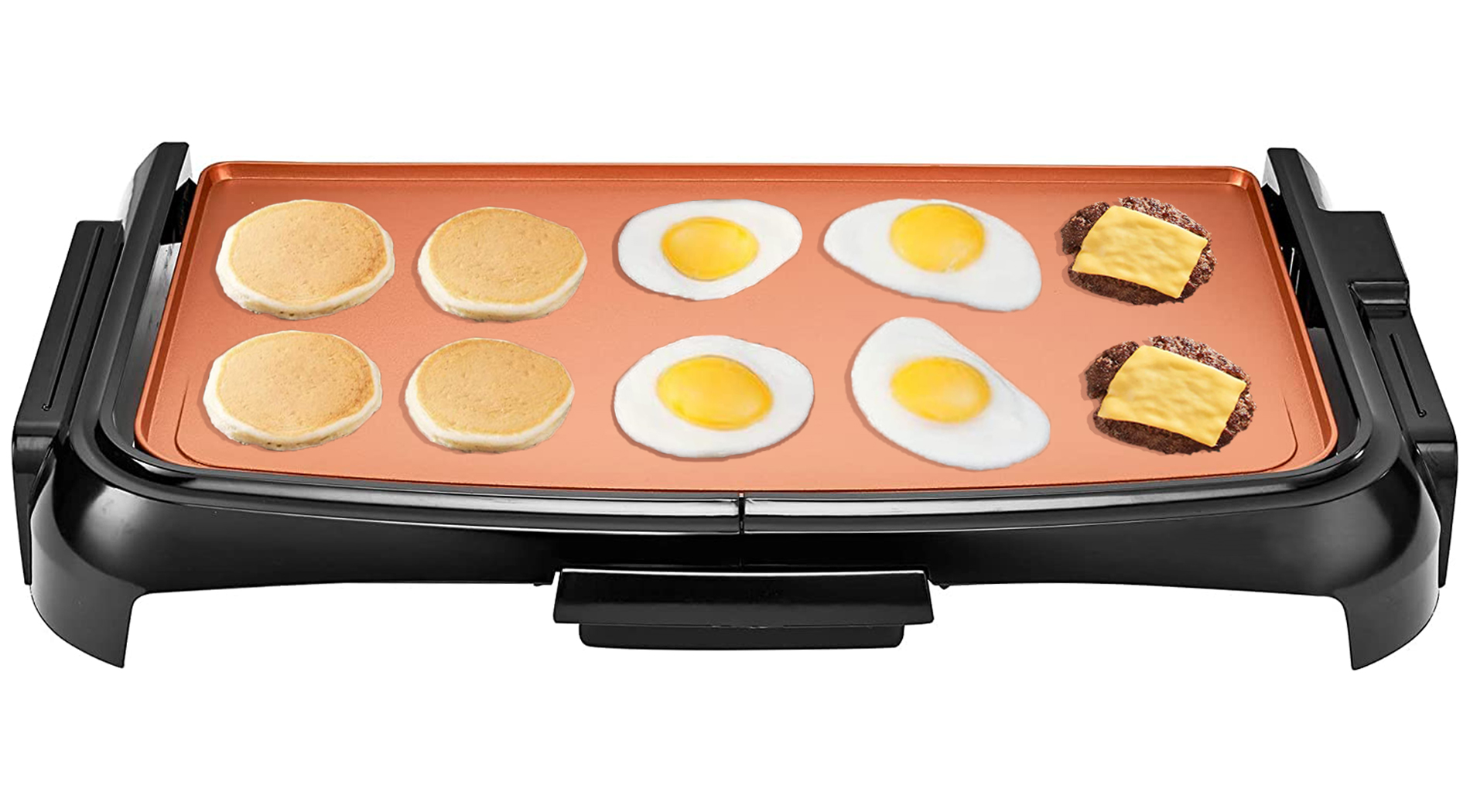 16" Ceramic Nonstick Electric Griddle Large Submersible Cooking