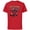 Red, variant on Deadpool Drawing Sword Action Pose Comic Cover Art - Short Sleeve Cotton T-Shirt for Adults - Customized-Red