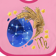 thumbnail image 4 of Inktastic Virgo Constellation Zodiac Sign Illustration Boys or Girls Baby Bib, 4 of 4