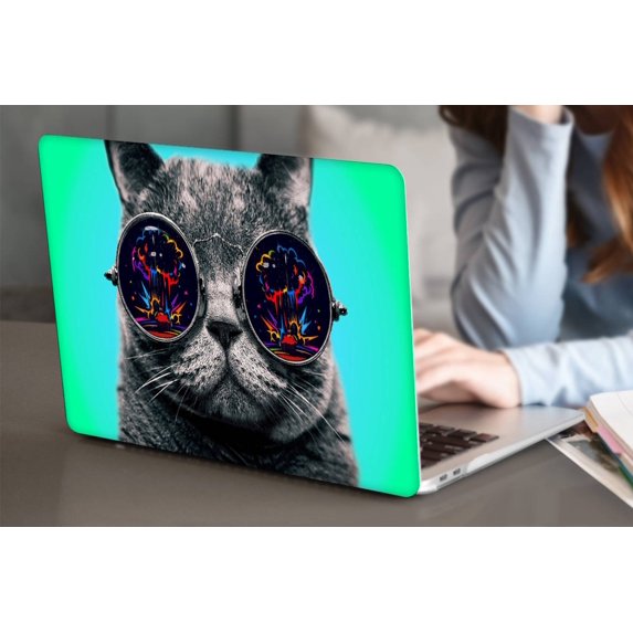 KSK KAISHEK Hard Protective Shell Case Cover Compatible with MacBook Pro 13" with Retina Display No USB-C Model: A1425 or A1502 Animal A 77