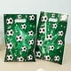 thumbnail image 4 of 10 bolsas de regalo con patrón de fútbol verde, bolsas de caramelos, suministros multiusos para envolver regalos, bolsas de regalo, decoración para fiestas de cumpleaños, 4 of 5