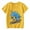 Z6-Yellow, variant on Teen Boys Shirts Boy And Girl Fashion Casual Print Round Neck Loose Short Sleeve T Shirt Top T Shirts for Boys and Girls Black,8-9 Years