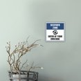 thumbnail image 3 of Square Plus Respawn Zone: Enter at Your Own Risk Wall or Door Sign | Easy Installation | Gaming Room Signage - Medium, 3 of 7