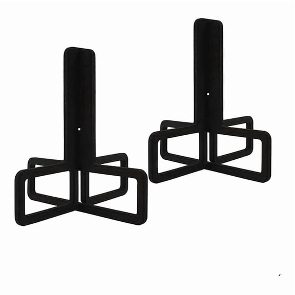 2-Pack Stackable Wine Bottle Drying Rack, Plastic Countertop Bottle Holder Stand, 3.93 x 3.93 Inches
