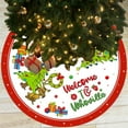 thumbnail image 6 of Christmas Tree Skirt 48 inches, Soft and Funny Xmas Tree Mat Christmas Tree Decorations for Xmas Winter Holiday Home Party Decor, 6 of 6