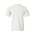 thumbnail image 2 of Gildan Youth Heavy Cotton T-Shirt, S, White, 2 of 2