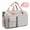 Gray(with Make up Bag ), variant on Travel Duffle Bag for Women Men, Gym Weekender Overnight Bags with Shoe Compartment & Wet Pocket, Carry On Tote Bag for Sports Plane Hospital, Pink