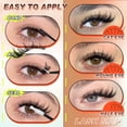 thumbnail image 4 of Extensiones de pestañas Zegaine Wispy Lash Clusters Natural, 144 unidades, 4 of 7
