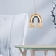 thumbnail image 4 of Macramé íris colgante de pared para habitación de bebé habitaciones coloris 5,51x5,91 pulgas tapiz cuer decoración del I perfecl tapiz de arco iris de macramé, 4 of 8