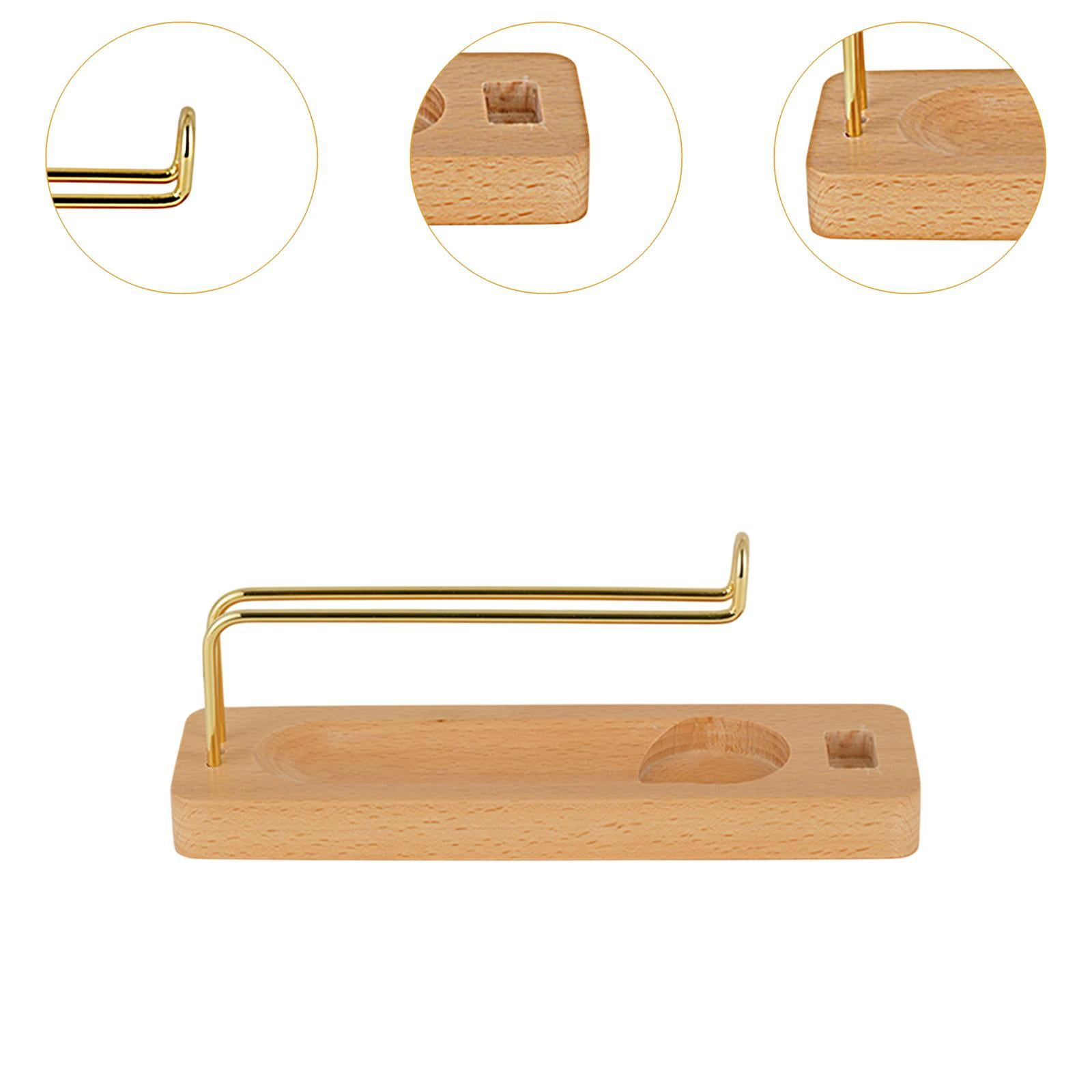 TISHITA Palo Santo Holder Incense Burner Yoga Decor Farmhouse Desk Gift Incense Burning for Incense Stick Furnishings Wooden Multiuse