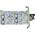 thumbnail image 3 of Eyeglass Pouch Drawstring, Glasses Case Soft For Women Men, Medium To Large Glasses, 3 of 3