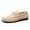 beige, variant on Men's Casual Loafers Slip On Leather Shoes Comfortable Lightweight Driving Shoes Male Moccasins Classic Penny Loafer Flats Boat Shoes Outdoor Walking Shoes