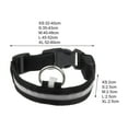 thumbnail image 5 of Walbest Light Up Dog Collars, Waterproof LED Dog Collar Rechargeable, Glow in The Dark Dog Collars, Lighted Dog Collar Light for Small Meduim Large Dogs, Safety Dog Light for Night Walking, 5 of 7