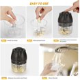 thumbnail image 5 of Mini Electric Chopper Upkey Small Chopper Portable Blender Home Small Garlic Blender Mini Baby Blender Portable Vegetable Blender Garlic Press Choppers for Fruit Baby Food, USB Rechargeable 250ml, 5 of 5