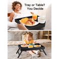 thumbnail image 2 of Bandeja de cama de madera con forma de pipishell para servir el desayuno en la cama, 2 of 7