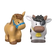 Fisher-Price Little People Farm Animal Friends 8-Piece Figure Set for Toddlers Age 1Y+