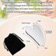 thumbnail image 4 of Stainless Steel Gua Sha Facial Tools Guasha for Face Metal Gua Sha Tighten Skin Massage Guasha Beauty Tool for Body Eyes Neck Massager with Travel Pou, 4 of 5