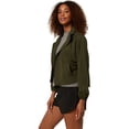 thumbnail image 2 of O'Neill Womens Lexington Hybrid Jacket Dark olive XS, 2 of 6
