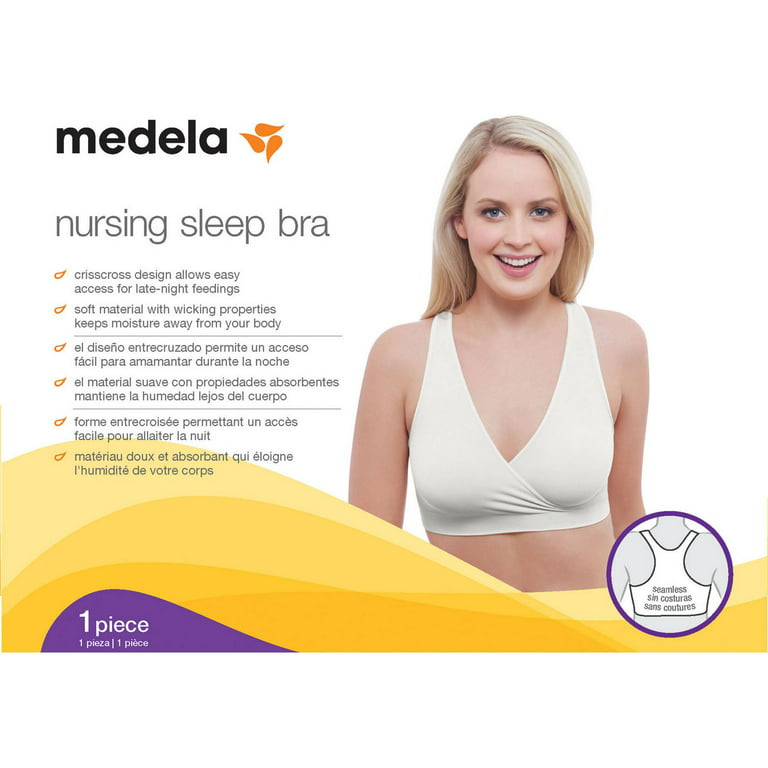 Medela Nursing Sleep Bra - Black