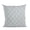 Silver, variant on Vanilla Diamond Shiny Fabric with Embroydery Luxury Throw Pillow - 20 x 30 in. Queen Size