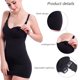 thumbnail image 4 of Chaleco superior de yoga para ejercicio sin mangas con espalda integrada y eslinga para lactancia para mujeres embarazadas, negro, L, 4 of 6
