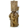 thumbnail image 5 of BKER 5.7" Tall Solar Torch Tiki Garden Statue, Resin Large Tiki Decor Figurine with Solar Lights, Hawaiian Tiki Man, Outdoor Patio Yard Lawn Bar Party Beach Pool Pond Decoration, 5 of 5