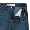 thumbnail image 3 of Levis Strauss Signature Girls Embroidered Butterfly Flare Jeans, Sizes 5-18, 3 of 5