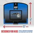 thumbnail image 4 of Franklin Sports NBA Orlando Magic Mini Over the Door Basketball Hoop - Kids Indoor Mini Basketball Hoop with Basketball - NBA Fan Shop Mini Hoop for Bedroom + Office - Over the Door Mini Hoop Set, 4 of 11