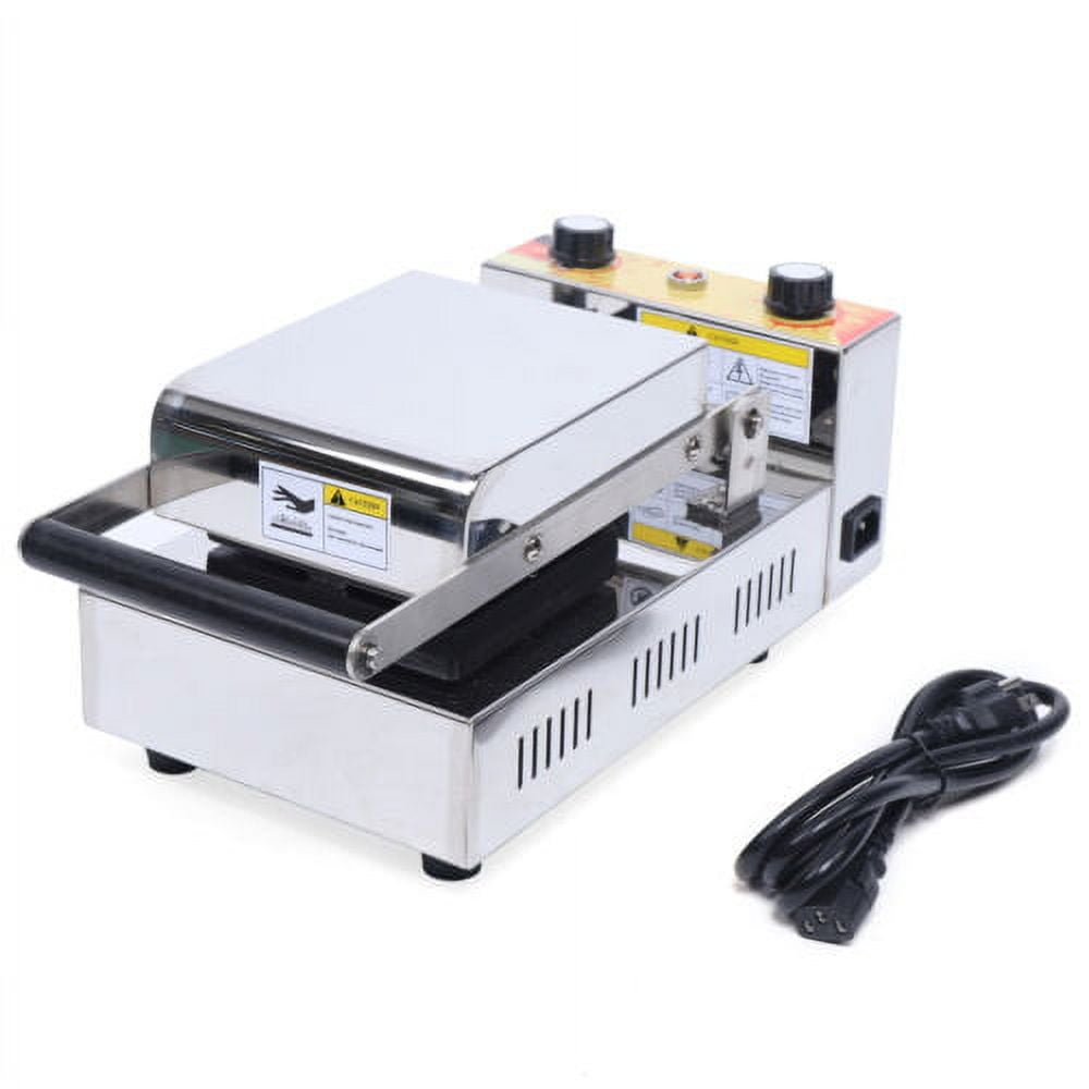 1000W Electric Burger Waffle Maker Machine Panini Hamburger Press Baking Machine