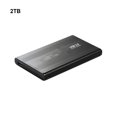 thumbnail image 2 of relayinert Rangement Portable Additionnel Étanche Alimenté par USB Rangement Portable Additionnel avec USB 2.0 Puissance Noir 2 To, 2 of 6