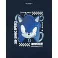 thumbnail image 2 of Sonic The Hedgehog Shirt Big Boy's Let's Roll Short Sleeve Graphic Tee, 2 of 5