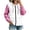 Hot Pink, variant on DeHolifer Women's Rain Jacket Lightweight Windbreaker Drawstring Full Zipper Outwear Jacket with Hood Hot Pink M