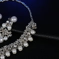 thumbnail image 3 of TABLZONE Accesorios De Joyería Plateada Con Para Collar Y Pendientes Elegantes Para Mujer, 3 of 8