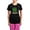 With Pink Pant, variant on CafePress - Connolly Women's Dark Pajamas - Women's Short Sleeve Print T-Shirt and Pants Dark Cotton Pajama Set