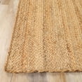 thumbnail image 3 of Farmhouse Handwoven Natural Jute Area Rug, 8' x 10', 3 of 6