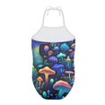 thumbnail image 2 of FOR U DESIGNS Hippie Mushroom One Piece Halter Swimsuit for Girls 7-8 Years Old Breathable Tropical Beach Bathing Suit Novelty Lace-up Swimwear, 2 of 6