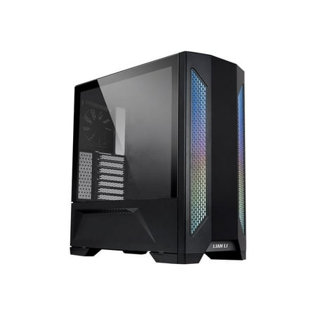 Lancool II - X - Tower - extended ATX - no power supply - black - USB/Audio