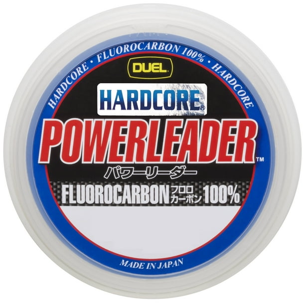 DUEL HARDCORE Fluoroline 30Lbs. HARDCORE POWERLEADER FC 50m 30LbS