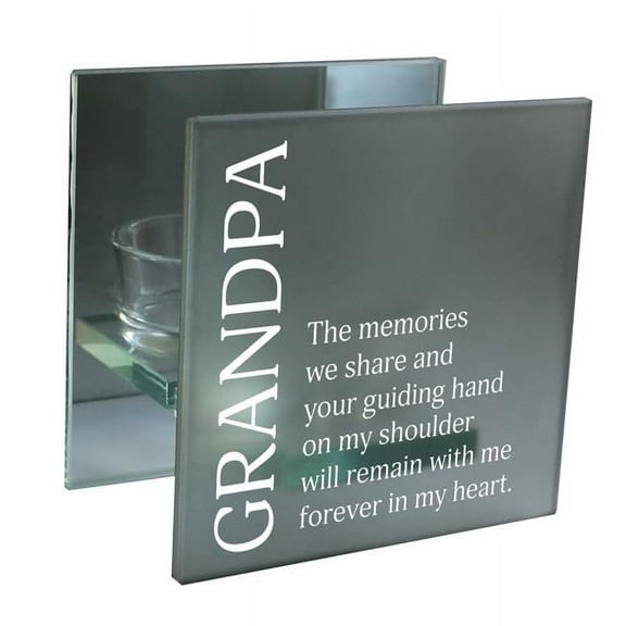 Cottage Garden MCHQ2GY Grandpa, Memories We Share Candle Holder