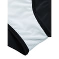 thumbnail image 6 of FUTATA Women's High Waisted Swim Skirt Bottom Bathing Suit Skort Tankini Bikini Swimsuit Swimwear Bottom With Brief,S-3XL, 6 of 6