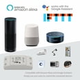 thumbnail image 4 of 5 Pcs Wifi WLAN Switch Smart Schalter pour Alexa APP-Steuerung 2200W DHL, 4 of 5